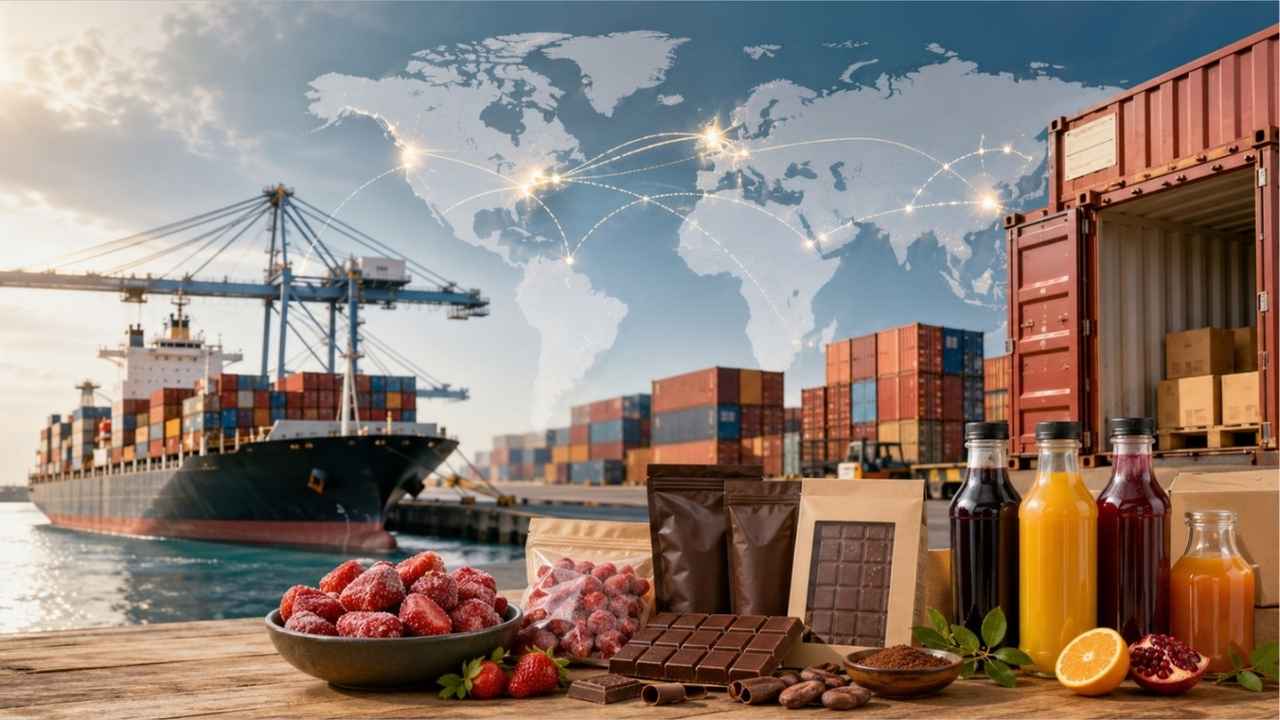 Egypt exports 185,000 tons of food products to 194 countries, with UAE leading demand